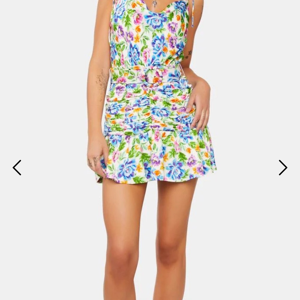 New with tags For Love And Lemons Floral Multicolor Dress New with tags